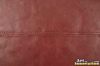 Sand beige leather with a single line of saddle stitching