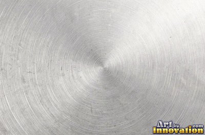 Cross hatched brushed metal with two sets of fine lines in pewter