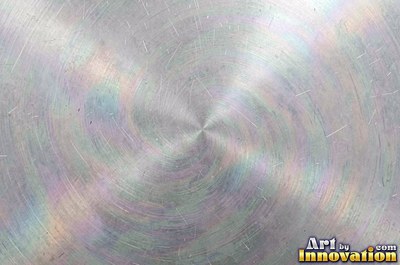 Cross hatched brushed metal with two sets of fine lines in pewter