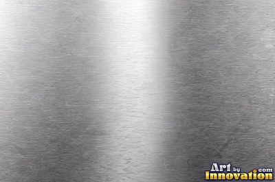 Cross hatched brushed metal with two sets of fine lines in pewter
