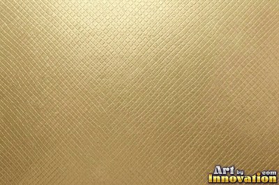 Honey gold engraved with a scroll pattern across the whole frame