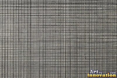 Galvanized steel showing a crystalline spangle pattern