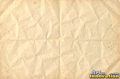 Lightly wrinkled buttercup yellow paper with soft shading