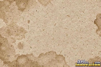 Lavender paper with embedded seeds and plant flecks