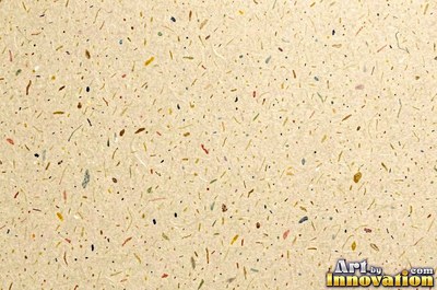 Rough cotton rag paper with a soft texture in coffee stained tan