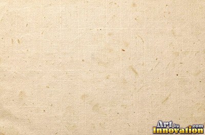 Lavender paper with embedded seeds and plant flecks
