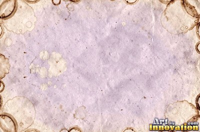 Water stained old paper with tide lines in off-white