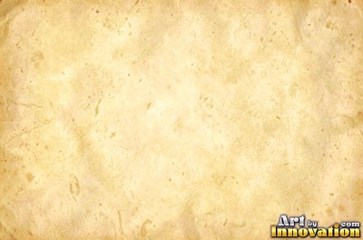 Aged parchment with mottled stains and darker edges
