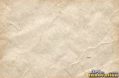 Oatmeal speckled old paper marked with water stains