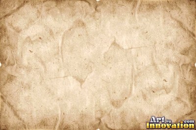 Oatmeal speckled old paper marked with water stains