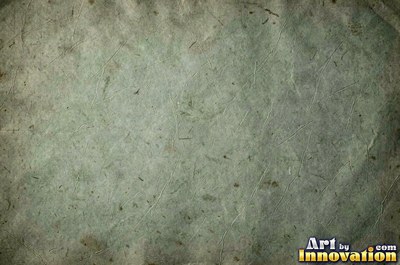 Oatmeal speckled old paper marked with water stains