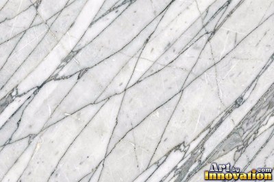 Breccia marble full of angular fragments in pale sea green