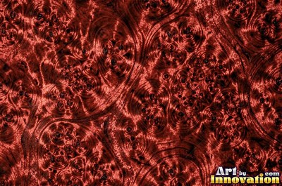 Amboyna style burl with tight curls in reddish mahogany