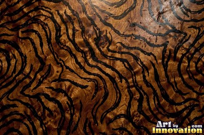 Rough sawn wood with circular saw marks crossing the open grain