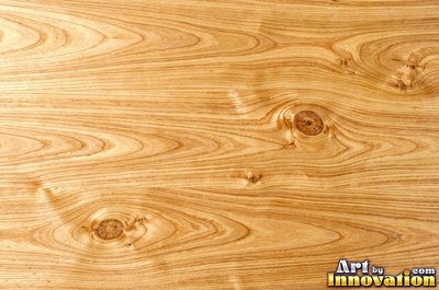 Tight quarter sawn wood grain with shimmering ray flecks along the board