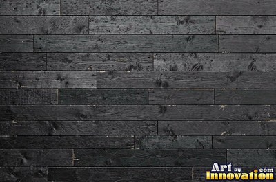 Chevron parquet with the grain alternating direction on every plank