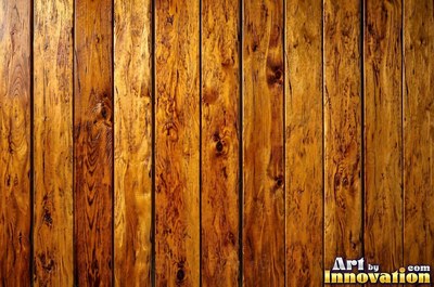 Rough sawn timber boards with faint saw marks under a dark walnut stain