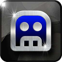 Silver glass icon design with reflective finish, AI-generated UI graphic by Art by Innovation