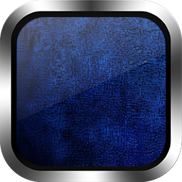 Silver glass icon design with reflective finish, AI-generated UI graphic by Art by Innovation