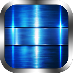 A grid of metal icons in a matching set