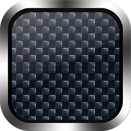 A grid of metal icons in a matching set