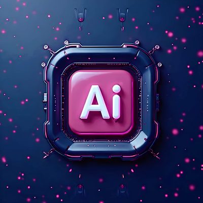A grid of metal icons in a matching set