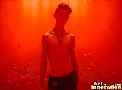 Male angels with luminous wings, holy light, and fallen legend. Cinematic UHD art.