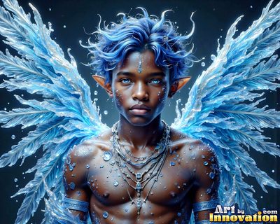 Male angels with luminous wings, holy light, and fallen legend. Cinematic UHD art.