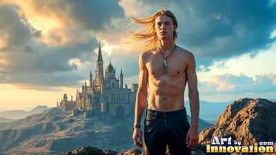 Beautiful men in striking portraits and scenes across the golden city and beyond. Cinematic UHD.