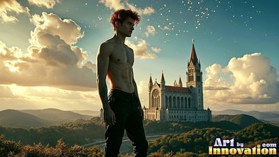 Beautiful men in striking portraits and scenes across the golden city and beyond. Cinematic UHD.