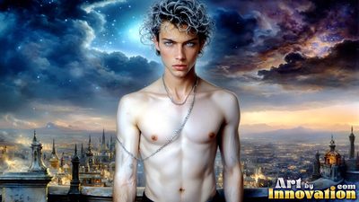 Beautiful men in striking portraits and scenes across the golden city and beyond. Cinematic UHD.