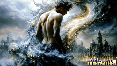 Beautiful men in striking portraits and scenes across the golden city and beyond. Cinematic UHD.