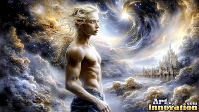 Beautiful men in striking portraits and scenes across the golden city and beyond. Cinematic UHD.