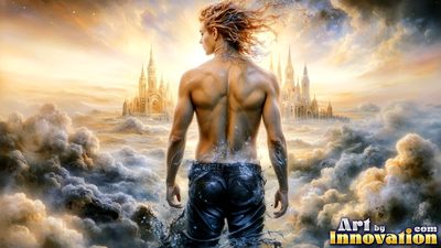 Beautiful men in striking portraits and scenes across the golden city and beyond. Cinematic UHD.