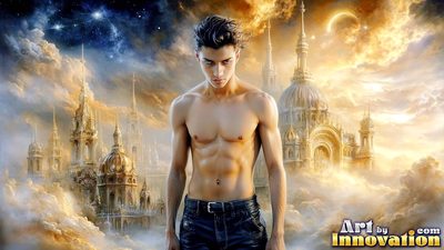 Beautiful men in striking portraits and scenes across the golden city and beyond. Cinematic UHD.
