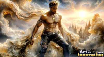 Beautiful men in striking portraits and scenes across the golden city and beyond. Cinematic UHD.
