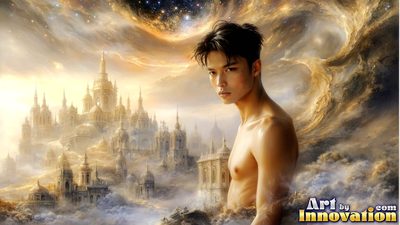 Beautiful men in striking portraits and scenes across the golden city and beyond. Cinematic UHD.