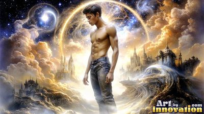 Beautiful men in striking portraits and scenes across the golden city and beyond. Cinematic UHD.