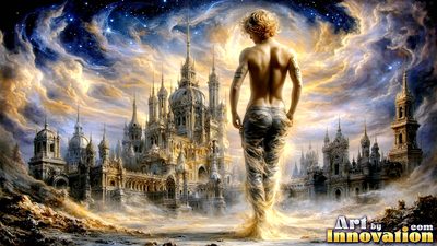Beautiful men in striking portraits and scenes across the golden city and beyond. Cinematic UHD.