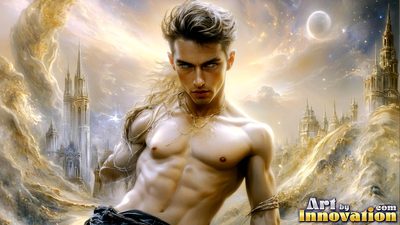 Beautiful men in striking portraits and scenes across the golden city and beyond. Cinematic UHD.
