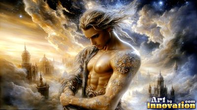 Beautiful men in striking portraits and scenes across the golden city and beyond. Cinematic UHD.