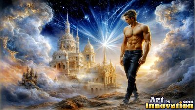 Beautiful men in striking portraits and scenes across the golden city and beyond. Cinematic UHD.