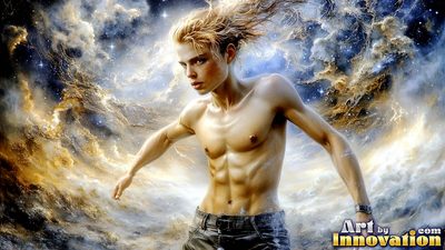 Beautiful men in striking portraits and scenes across the golden city and beyond. Cinematic UHD.