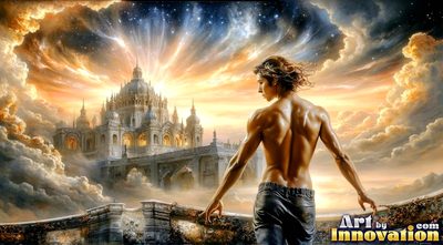 Beautiful men in striking portraits and scenes across the golden city and beyond. Cinematic UHD.