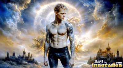 Beautiful men in striking portraits and scenes across the golden city and beyond. Cinematic UHD.
