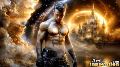 Beautiful men in striking portraits and scenes across the golden city and beyond. Cinematic UHD.