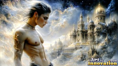 Beautiful men in striking portraits and scenes across the golden city and beyond. Cinematic UHD.