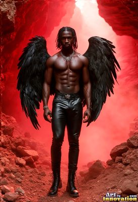 Dark male art of demons, vampires, and shadowed legend. Cinematic UHD.