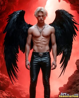 Dark male art of demons, vampires, and shadowed legend. Cinematic UHD.