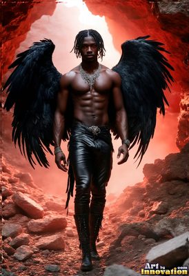 Dark male art of demons, vampires, and shadowed legend. Cinematic UHD.